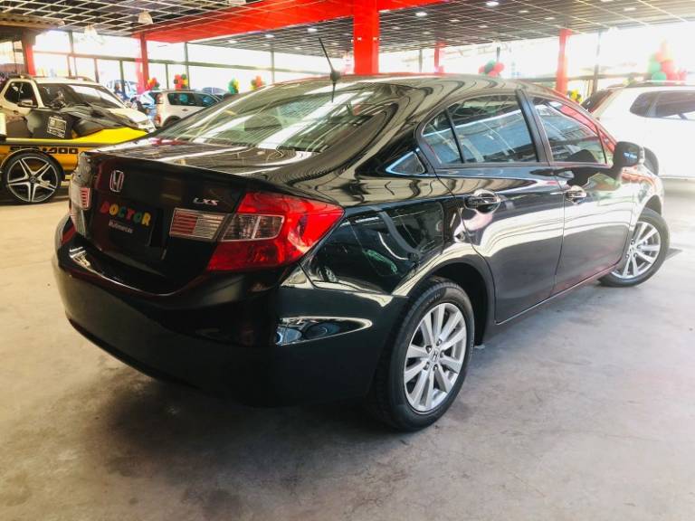 HONDA - CIVIC - 2012/2013 - Preta - R$ 66.900,00