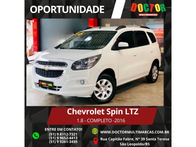 CHEVROLET - SPIN - 2015/2016 - Branca - R$ 63.900,00