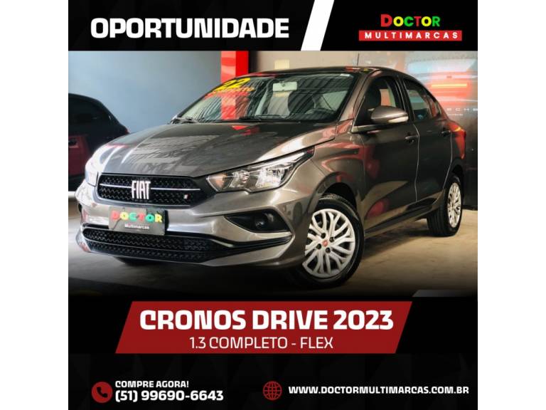 FIAT - CRONOS - 2022/2022 - Cinza - R$ 77.900,00