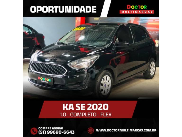 FORD - KA - 2019/2020 - Preta - R$ 59.900,00