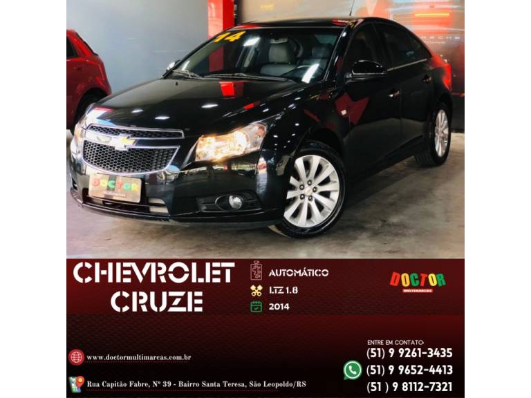 CHEVROLET - CRUZE - 2014/2014 - Preta - R$ 70.900,00
