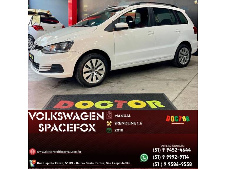 VOLKSWAGEN - SPACEFOX - 2017/2018 - Branca - R$ 58.900,00