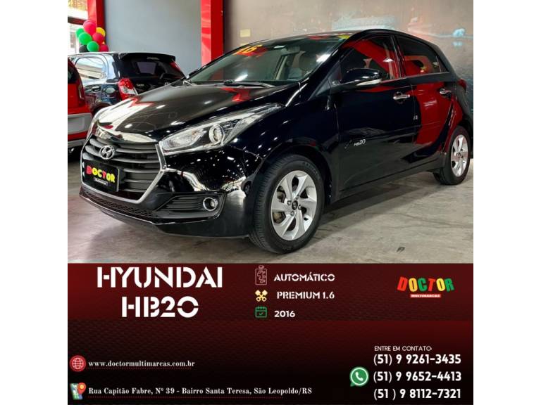 HYUNDAI - HB20 - 2016/2016 - Preta - R$ 66.900,00