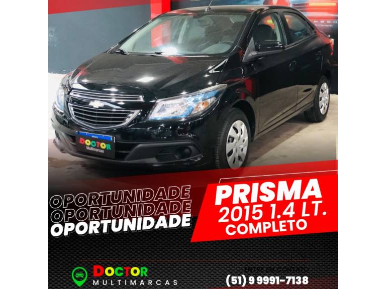 CHEVROLET - PRISMA - 2014/2015 - Preta - R$ 56.900,00