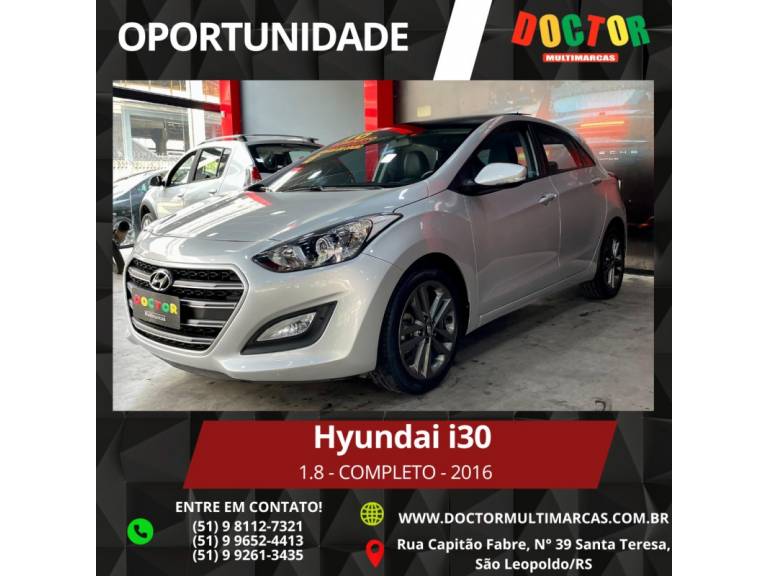 HYUNDAI - I30 - 2015/2016 - Prata - R$ 85.900,00