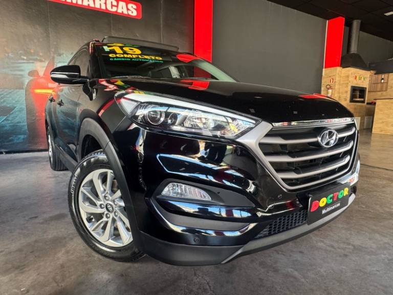 HYUNDAI - TUCSON - 2018/2019 - Preta - R$ 111.900,00