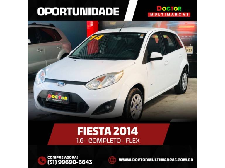 FORD - FIESTA - 2013/2014 - Branca - R$ 39.900,00