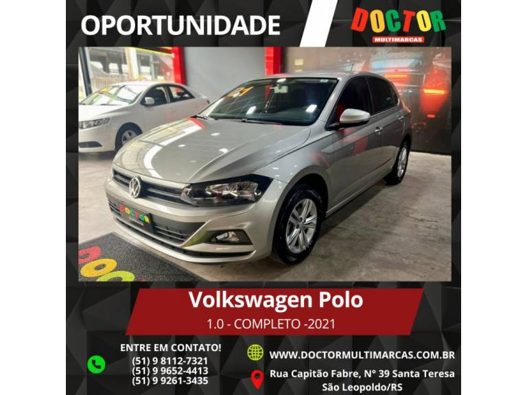 VOLKSWAGEN - POLO - 2020/2021 - Prata - R$ 74.900,00
